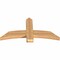 Ekena Millwork Bellingham Timber Gable Bracket, Western Red Cedar, 48"W x 24"H x 3 1/2"D x 5 1/2"F, 12/12 Pitch GBW048X24X0406BEL00SWR - alternate 3